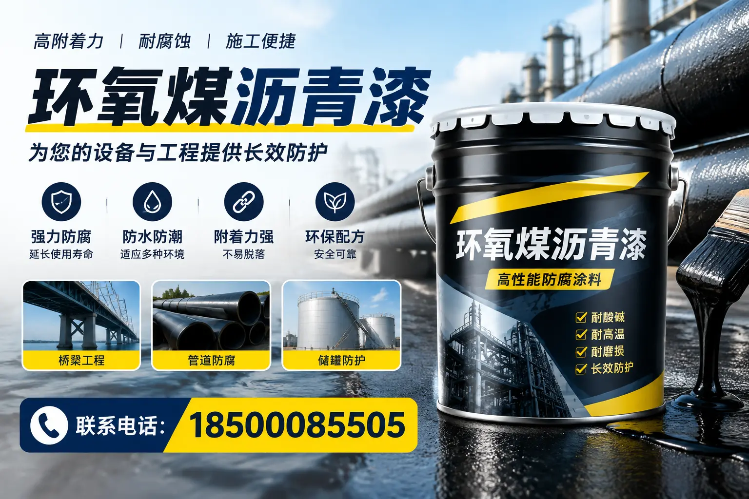 环氧煤沥青漆与其他涂料的对比分析，助力克东企业决策