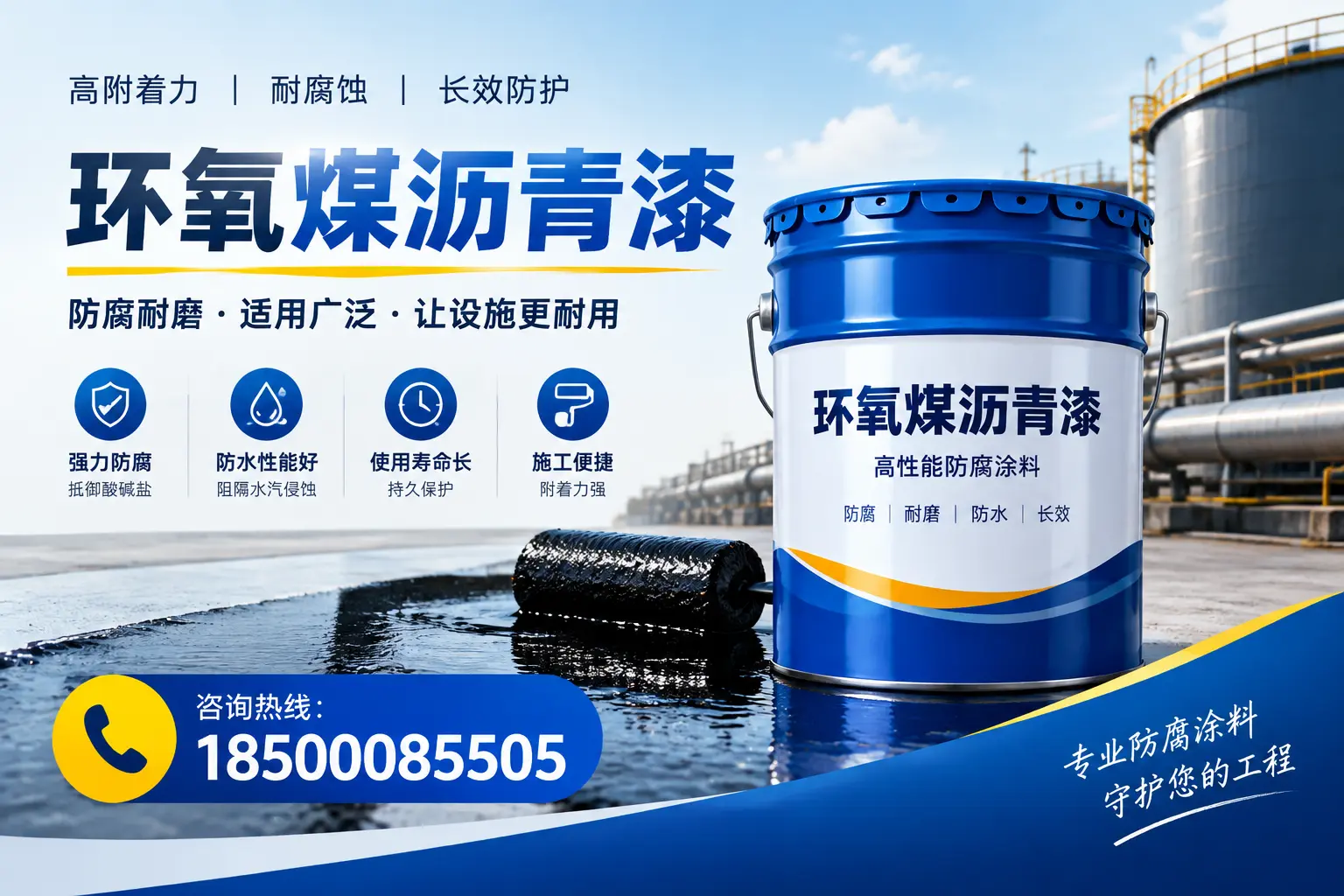 环氧煤沥青漆与其他涂料的对比分析，助力克东企业决策