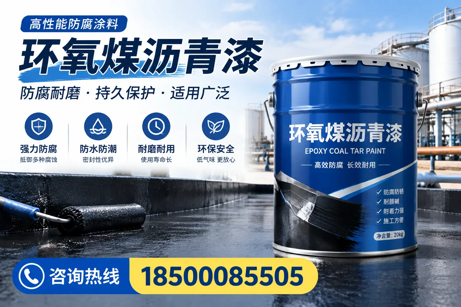 环氧煤沥青漆与传统涂料的对比，哪种更适合克东？